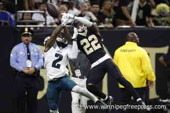 Saints’ offense stalls out during a punishing clash with the Eagles