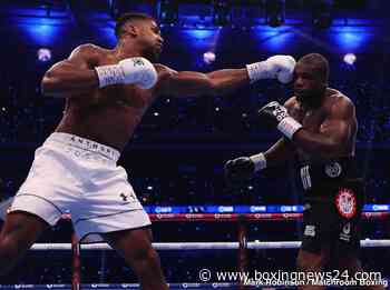 Joshua’s Career Legacy in a Mess After KO Loss to Dubois