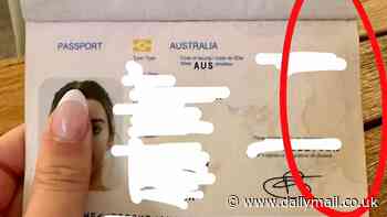 Sean and his girlfriend were ready to board their flight to Bali... but Virgin Australia stopped them at the gates over a 'microscopic' passport detail