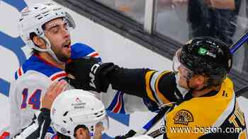 7 takeaways from Bruins’ loss to Rangers in preseason opener 