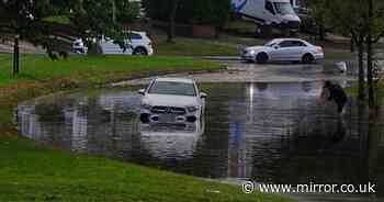 UK weather: Delay warning as heavy rain to bring more flooding after washout weekend