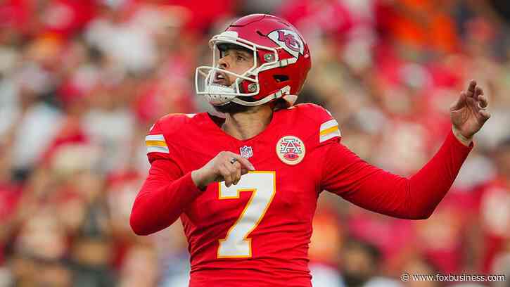 Harrison Butker's merchandise sales from early 2024 top Travis Kelce, Aaron Rodgers after speech drama