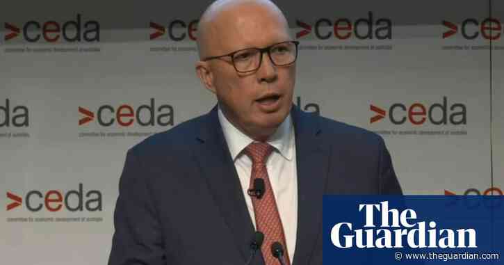 Dutton says Coalition will release nuclear power plan costings 'at a time of our choosing'  – video