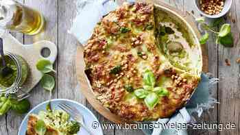 Lasagne neu entdeckt: Vegetarische Pesto-Lasagne