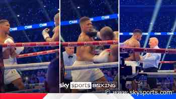 UNSEEN ANGLE: New ringside footage of Dubois' destructive KO of Joshua