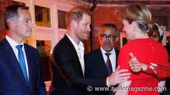 Prince Harry joined by European Queen as he arrives in New York