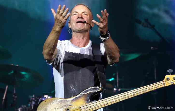 Sting announces summer 2025 UK festival and outdoor headline shows