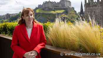 Revealed: The glossy shots of Angela Rayner hard at work (and drinking whisky through a straw) taken by her taxpayer-funded 'vanity photographer' - after she slammed Tories for doing the same