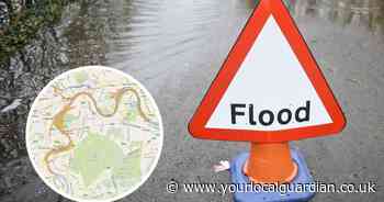 Flood alert issued in south west London following heavy rainfall