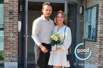 Pas getrouwd: Kelvin en Sylwia in Nieuwerkerken