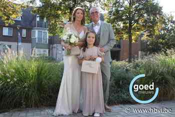 Pas getrouwd: Odette en Marc in Bocholt