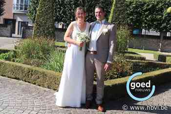 Pas getrouwd: Kristine en Dries in Bree