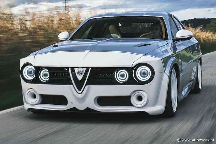 Alfa Romeo Giulia als 570 pk sterke tweezitter