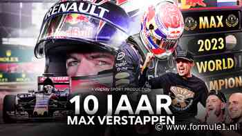 Viaplay komt met documentaire: 10 jaar Max Verstappen