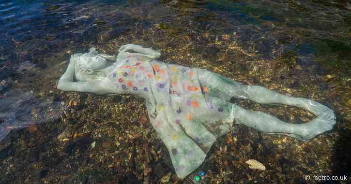 Artist defends his underwater statue people have branded ‘tone deaf’