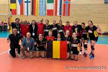 Belgische volleybalploeg van de politie wordt zevende op het EK