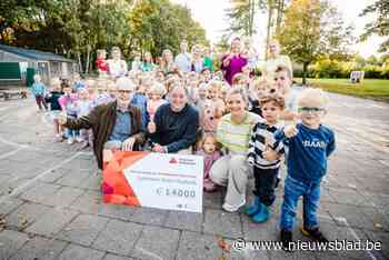 Spelewei vindt oplossing voor overstroming van speelplaats: tegelwippen