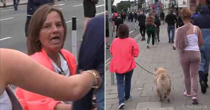 Mum and daughter jailed for bringing pet chow chow to far-right riot