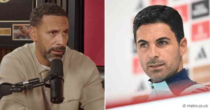 Rio Ferdinand ‘miffed’ by Mikel Arteta after Arsenal’s draw with Manchester City