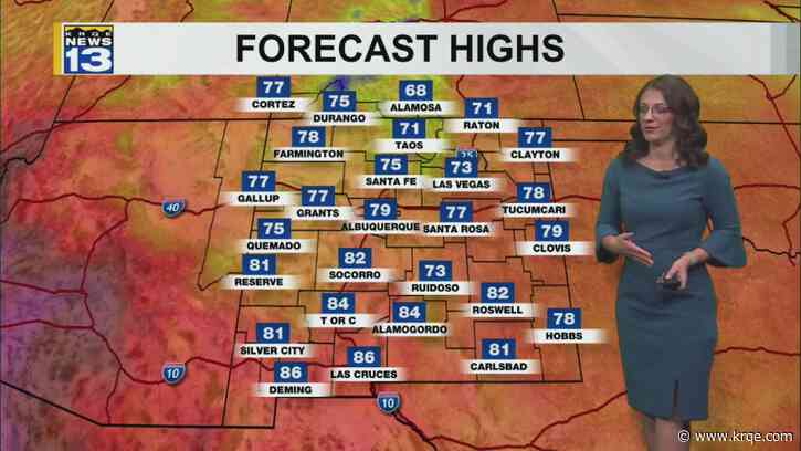 Dry week ahead for New Mexico