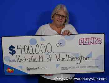 Sudbury-area grandmother wins $400,000 playing Instant Pinko