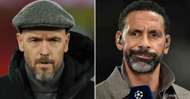 Rio Ferdinand accuses Erik ten Hag of ‘confusing’ Manchester United star