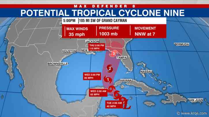 Possible major hurricane may hit Florida this week, NHC says