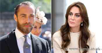 Kate Middleton's brother James' revealing move is 'surprising' but Princess was 'key' to recovery