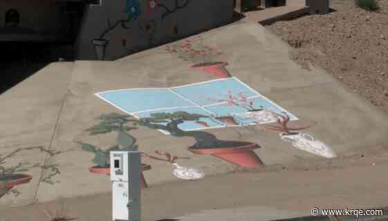 NMDOT says murals along I-25 underpass may end up staying if artist complies