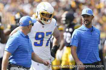 Injury problems continue for the Chargers under their new regime