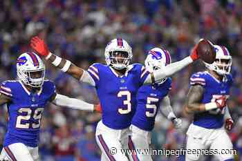 Bills safety Damar Hamlin gets his first career interception