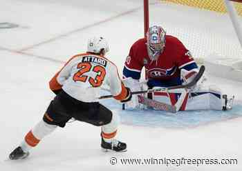 Canadiens score four in final period, flatten Flyers 5-0