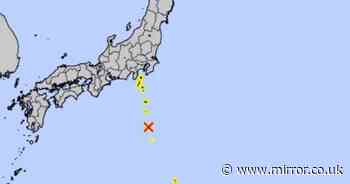 Japan tsunami: Magnitude 5.9 earthquake triggered by volcanic activity sparks terrifying warning