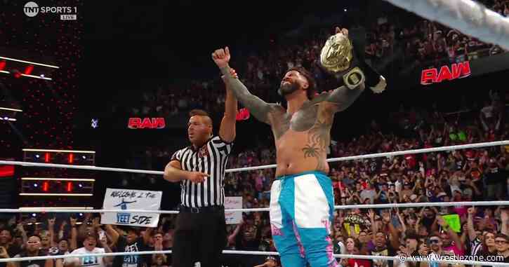 Jey Uso Wins WWE Intercontinental Title On 9/23 WWE RAW