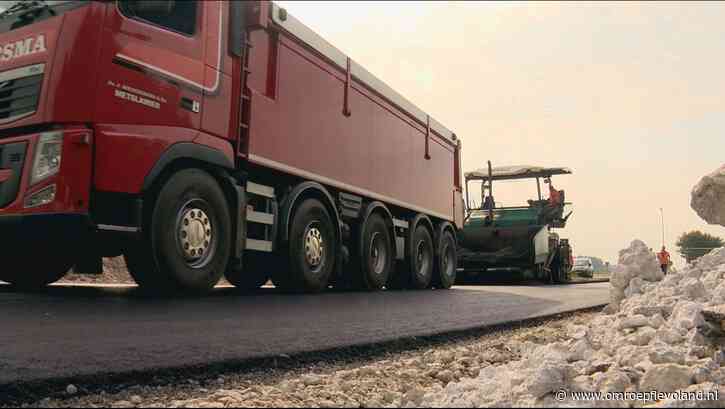 Noordoostpolder - N50 drie avonden en nachten dicht van Kampen naar Emmeloord