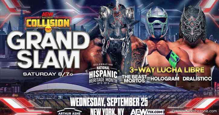 Lucha Libre Three-Way Announced For AEW Collision Grand Slam