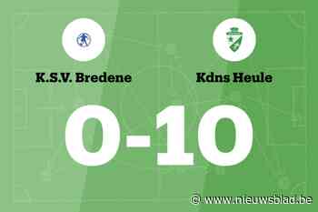 KdNS Heule B haalt uit tegen SV Bredene C