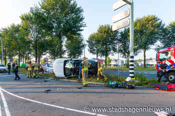 Grote ravage na verkeersongeval op Westenholterallee