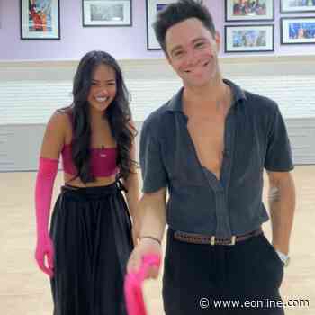 DWTS' Sasha Farber Raises Eyebrows With Flirty Comment to Jenn Tran