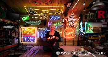 Inside the workshop of one of UK's last neon sign makers who is fighting to keep craft alive