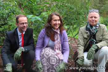 Sloveense ambassadeur plant lievelingsbloemen van oprichtster Jelena De Belder in Arboretum: “Dit prachtige liefdesverhaal blijft duren”