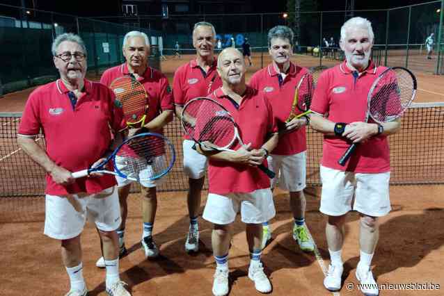 Tennisveteranen van TC’78 stranden in halve finale van Vlaams kampioenschap