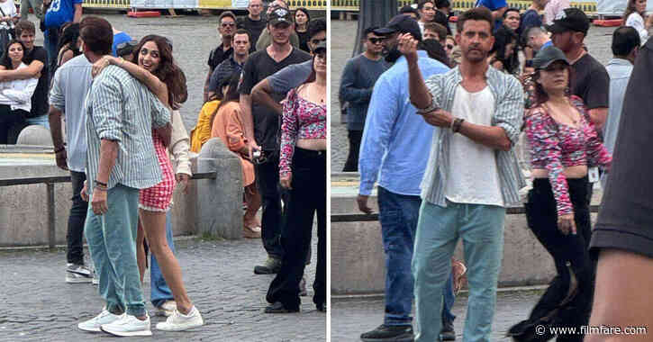 Leaked Pictures: Kiara Advani and Hrithik Roshan shoot for War 2 in Italy