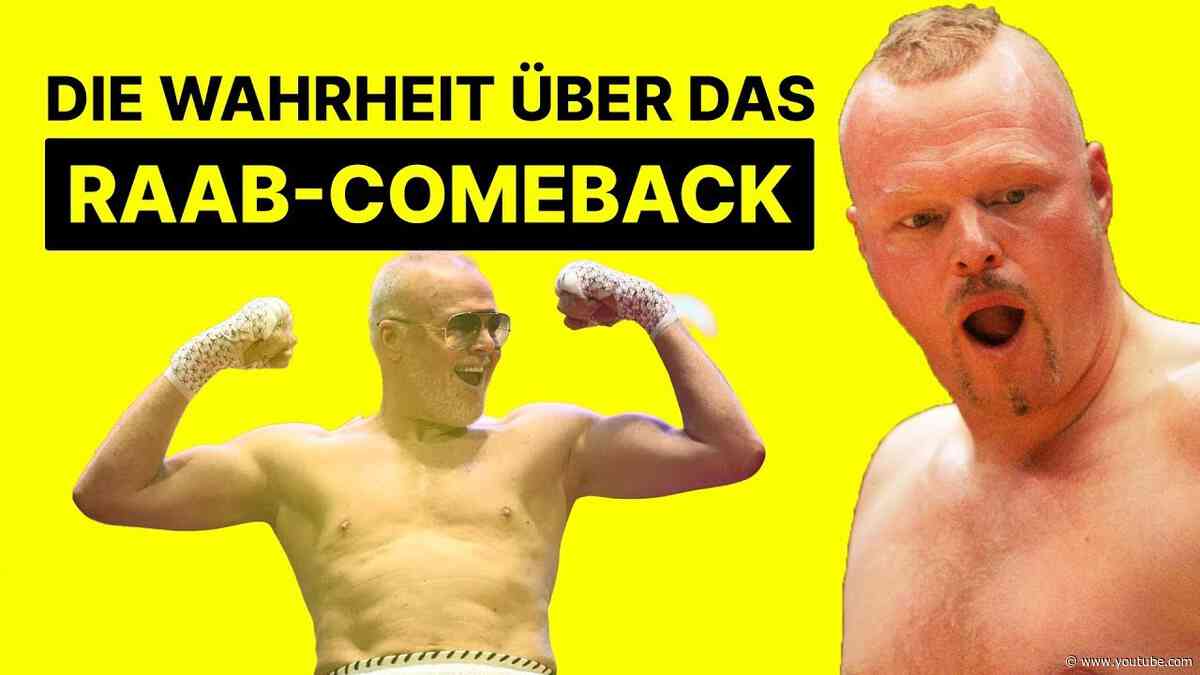 Die ganze Wahrheit über das Raab-Comeback!