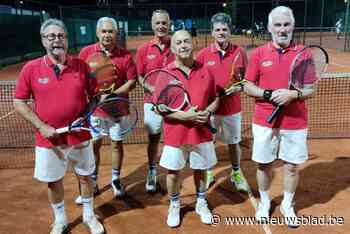 Tennisveteranen stranden in halve finale van Vlaams kampioenschap