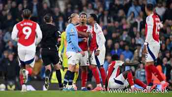 Footage resurfaces of Arsenal using 'dark arts' in heavyweight clash with Liverpool last year, as time-wasting storm rumbles on after ill-tempered draw with Man City