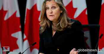 Canada ‘absolutely’ eying proposed U.S. ban on China’s auto tech: Freeland