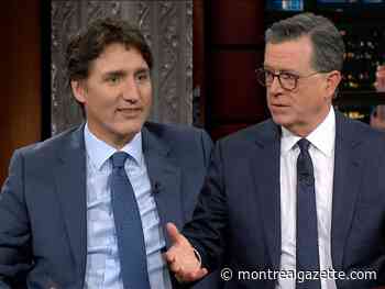 Brownstein: All Trudeau needed was love. And he got it on Colbert