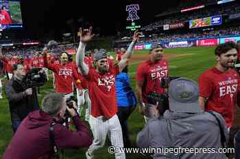 Phillies know 1st NL East title since 2011 only small step toward World Series championship