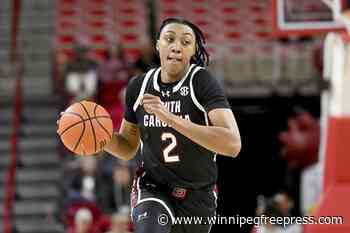 South Carolina’s Staley says Watkins remains suspended as her charges play out